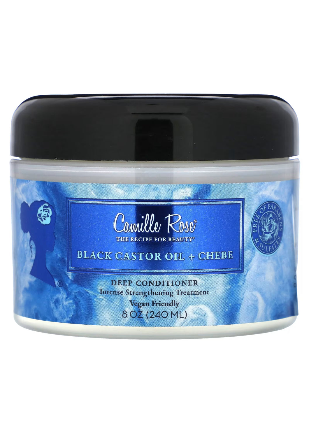 Camille Rose Black Castor Oil + Chebe Deep Conditioner 8oz