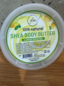 100% Natural Shea Body Butter Lemon Scented