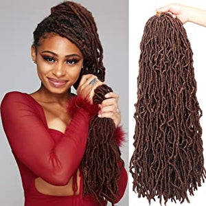 Nu Locs Pre Looped Crotchet Braiding Hair 24inch