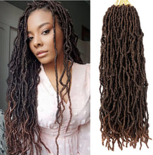 Nu Locs Pre Looped Crotchet Braiding Hair 24inch