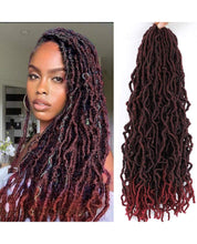 Nu Locs Pre Looped Crotchet Braiding Hair 24inch