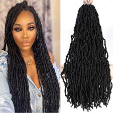 Nu Locs Pre Looped Crotchet Braiding Hair 24inch